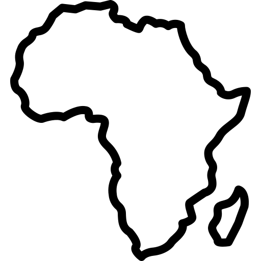map of Africa