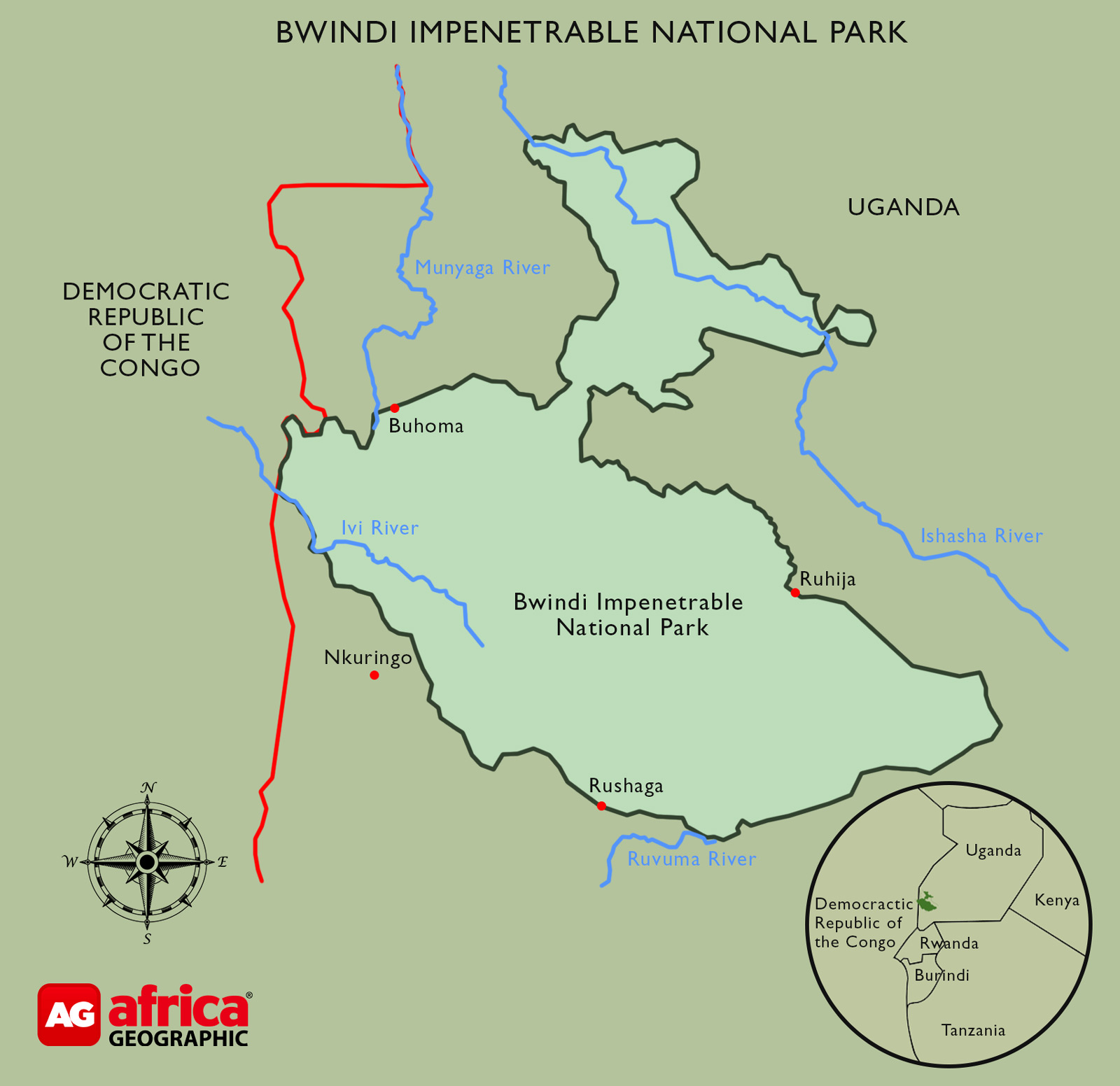 Etosha map